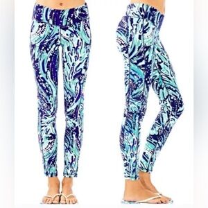 Lilly Pulitzer Luxletic Weekender Leggings Size XS Crash The Bash